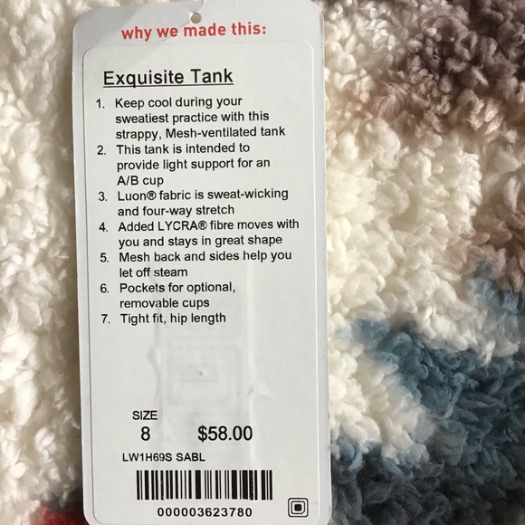 NEW Lululemon Exquisite Tank - Picture 5 of 6